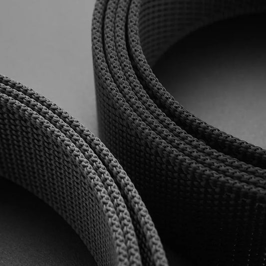 Men Belt Army Outdoor Hunting Tactical Outdoor Mountaineering Multifunctional Tactical Nylon Canvas Woven Trouser Belt