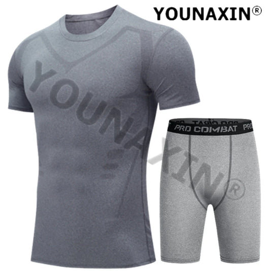 Men's Outdoor Sportswear Short Sleeves T-Shirts Yoga Sports Basketball Shorts Gym Fitness Running Top Pajamas S M L XL 2XL 3XL