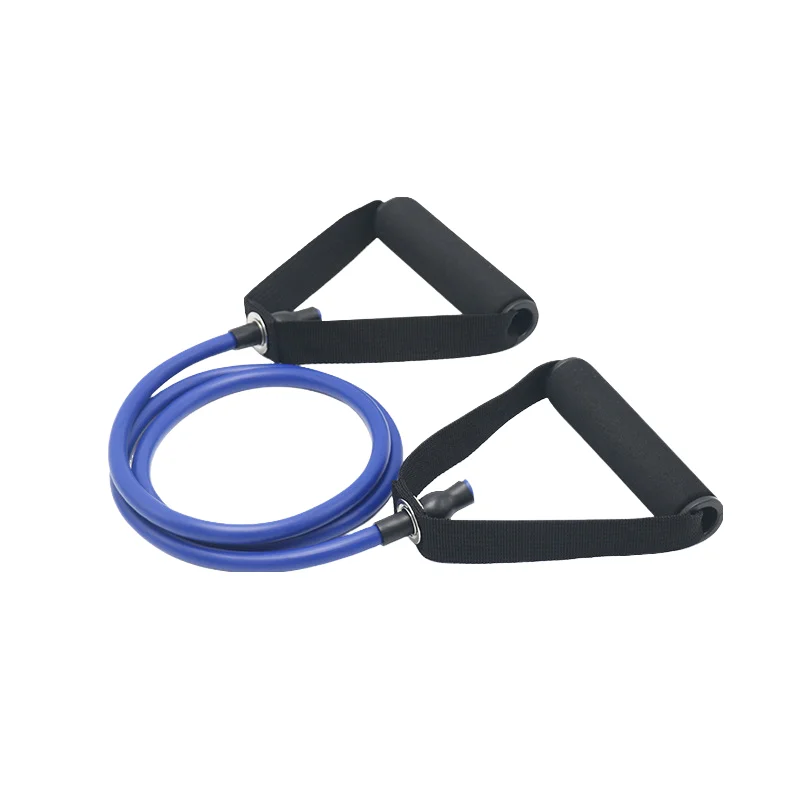 5 Levels Pull Rope Fitness Elastic Bands Resistance Bands with Handles Training Exercise Tube Band  Workouts Strength Equipment