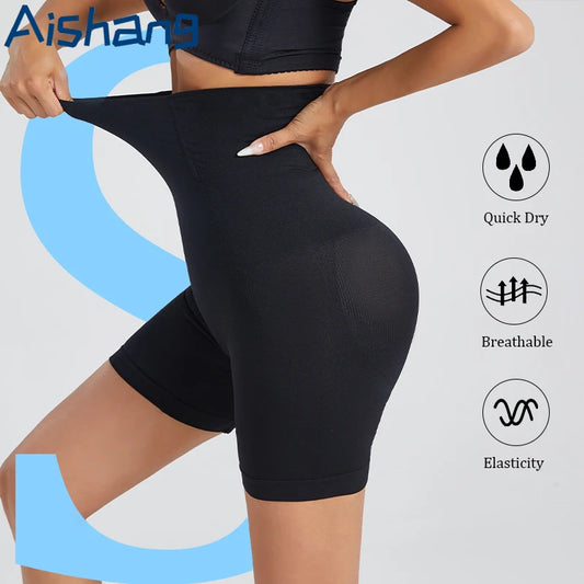 High Waist Trainer Panties Shapewear for Women Tummy Control Hip Butt Lifter Shorts Slimming Sheath Ladies Mid Thigh Body Shaper