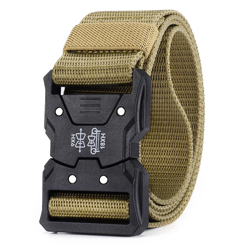 1/2Pcs Men's Belt Outdoor Luxury Tactical Belt Multi-Function Buckle Nylon Belt High Quality Canvas Belt Unisex Accessories Belt