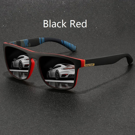 Fashion Vintage Square Sport Sunglasses Men Women Fishing Driving Man Luxury Brand Designer Sun Glasses Anti-Glare Eyewear UV400