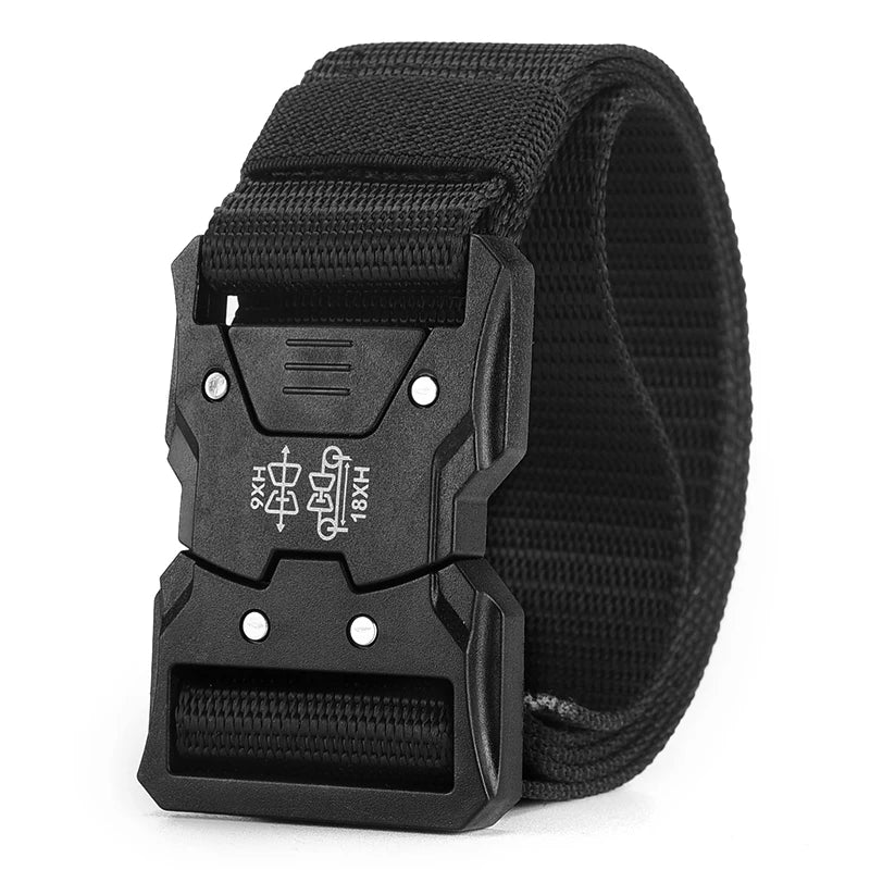 1/2Pcs Men's Belt Outdoor Luxury Tactical Belt Multi-Function Buckle Nylon Belt High Quality Canvas Belt Unisex Accessories Belt