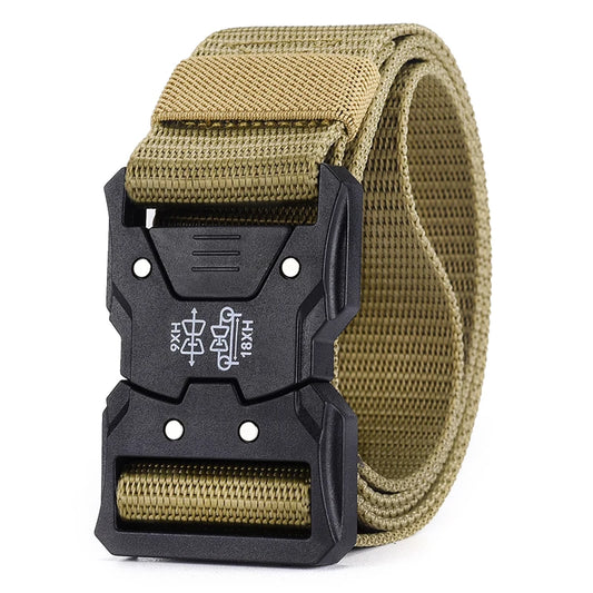 1/2Pcs Men's Belt Outdoor Luxury Tactical Belt Multi-Function Buckle Nylon Belt High Quality Canvas Belt Unisex Accessories Belt